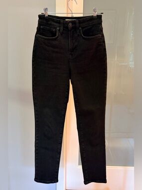 90s-inspired Straight Leg High Rise Madewell Curvy Perfect Vintage Jean Size 26